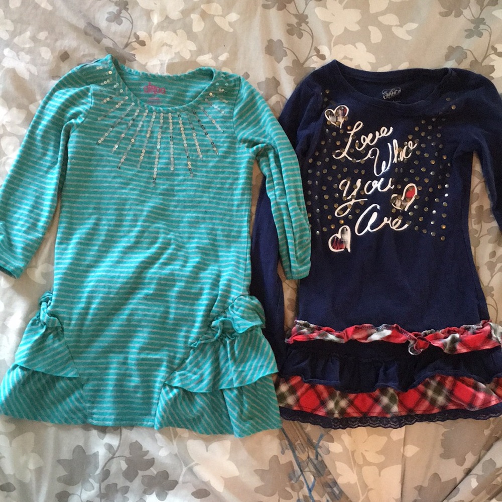 8 girls 7/8 Med dresses Justice Gymboree Gap